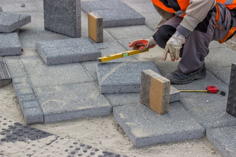 Leveling a Paver